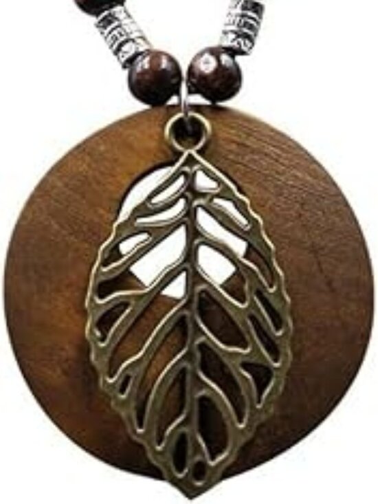 Jewelry - NEW Boho Leather Cord Necklace Handmade Boho Choker Long Bird Leather Chain